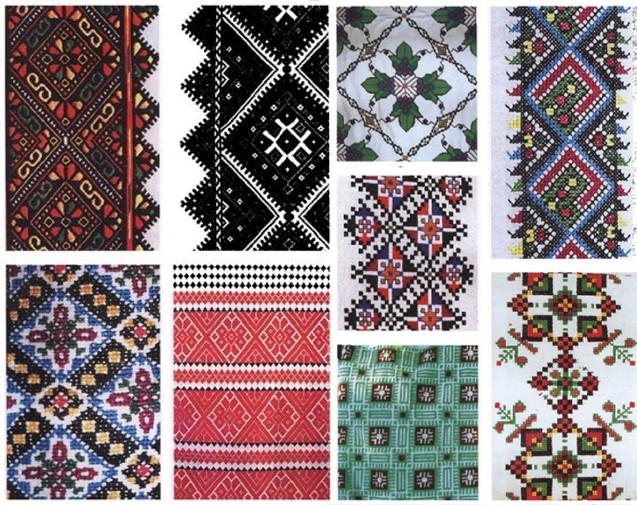 орнаменти у вишивці, трикутник орнаменти у вишивці, трикутник