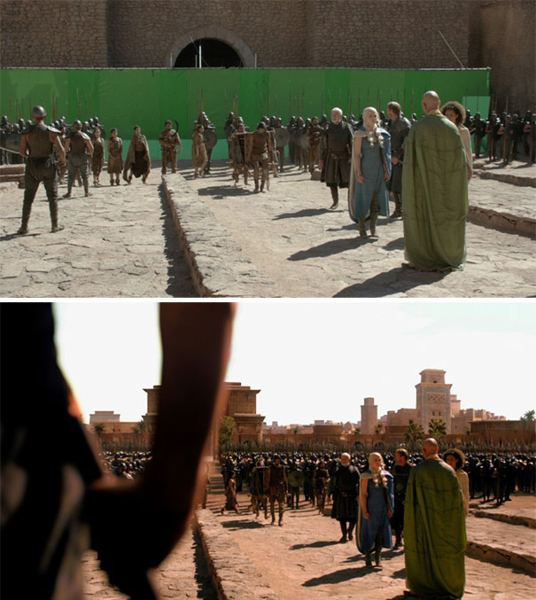Scene dalam Serial Games of Thrones