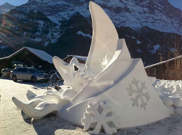 Українці перемогли на фестивалі снігової скульптури World Snow Festival 1/1