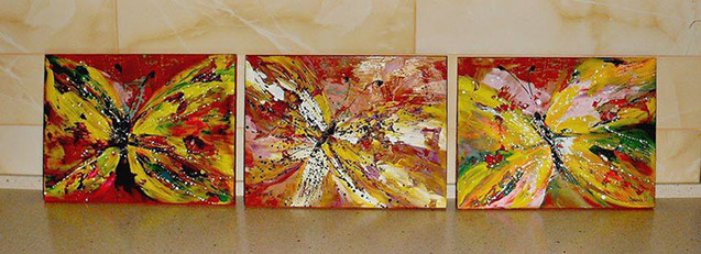 Українка Ірина Зіник малює унікальні картини праскою 1/1