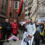 Мітинг на підтримку українців Чикаго 2014 США