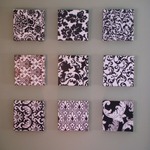 Тканинні плитки - ідеї для декору (фото) Тканинні плитки - ідеї для декору (фото)