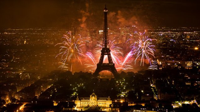 Новий рік Франція Париж