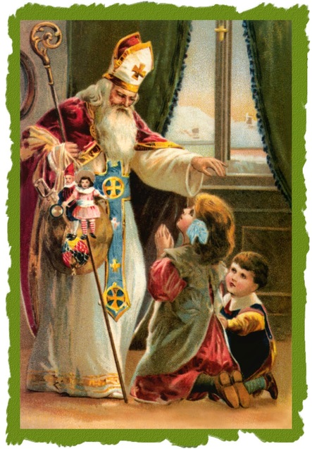 Святий Миколай діти подарунки