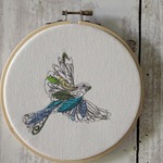 Кільце для вишивання в дизайні інтер'єру Кільце для вишивання в дизайні інтер'єру