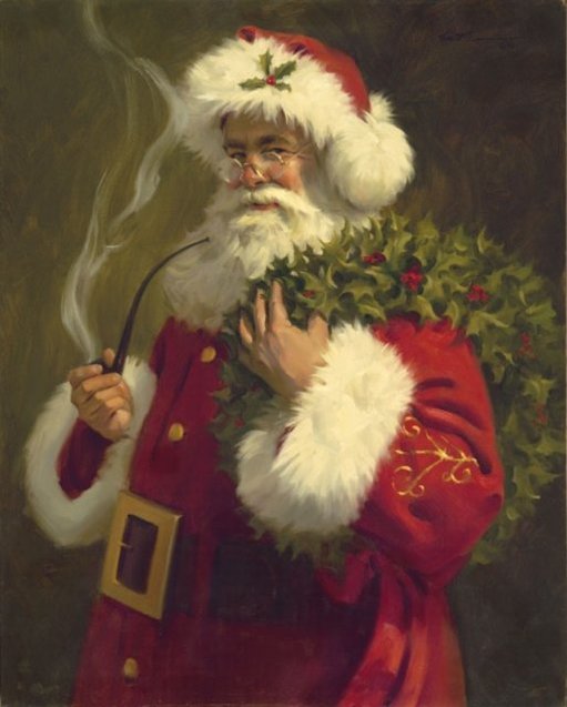 Санта Клаус портрет традиції