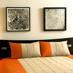 відбитки пальців - декор інтер'єру відбитки пальців - декор інтер'єру