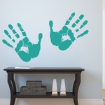 відбиток долоні - декор інтер'єру відбиток долоні - декор інтер'єру