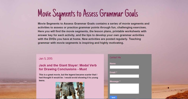 Movie Segments to Assess Grammar Goals